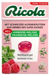 Ricola Himbeere-Melisse ohne Zucker (50g)