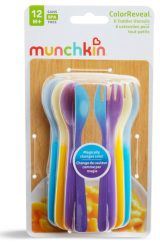Munchkin Löffel & Gabel ColorReveal 12M+ (6 Stk)