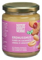NATURKRAFTWERKE Erdnussmus B12 Demeter Bio/kbA (250g)
