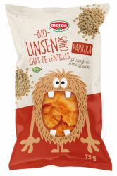 Morga Bio Linsen Chips Paprika glutenfrei (75g)