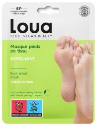 Laurence Dumont Loua Fußmaske Peeling, aus Stoff (1 Paar)