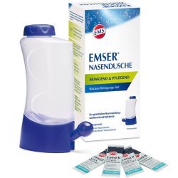 EMSER Nasendusche + 4 Beutel Nasenspülsalz (1 Stk)