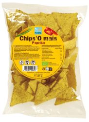 PURAL Mais Rolls Chips Paprika (125g)