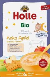 Holle Milchbrei Keks Apfel Bio (250 g)
