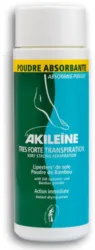 AKILEÏNE Grün Anti-Transpirant Fusspuder (75g)