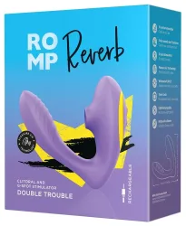 Romp Reverb G-Punkt- und klitoraler Saugstimulator