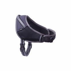 rogz AirTech Sportgeschirr grau, Bauchlänge 37-50cm, Bauchumfang 72-100cm (1 Stk)