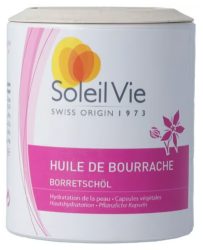 Soleil Vie Borretschöl Kapseln 694mg kaltgepresst (90 Stk)