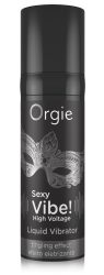 Orgie - Sexy Vibe! High Voltage Stimulationsgel - Schwarz - 6 ml