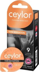 Ceylor Thin Sensation Thin Condoms, 9 Stück - Amorana