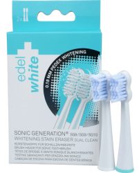 edel+white Sonic Whitening Ersatzbürstenköpfe G8+ (1 Stück)