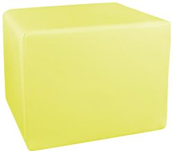 MEDiDOR Lagerungswürfel Skai Tundra, limonade, 50x40x45cm (1 Stk)
