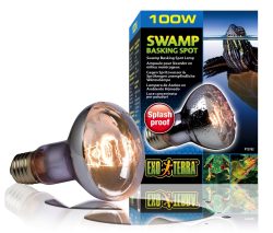 Exo Terra Swamp Basking Spot gegen Spritzwasser und Sprühregen unempfindliche Wärmelampe 100W (1 Stk)