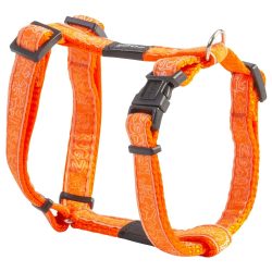 rogz Fancy Dress Geschirr orange, Bauchlänge 14-16cm (1 Stk)