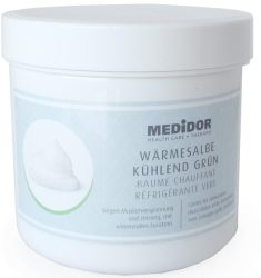 MEDiDOR Wärmesalbe kühlend grün (500ml)