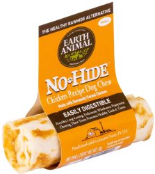 Earth Animal No-Hide Huhn Chew, Grösse S, Kau-Snack Ohne Rohhaut (1 Stk)