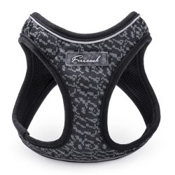 Freezack Hundegeschirr Fashion Soi schwarz, Halsumfang/Brustteil 30-33cm/43-47cm (1 Stk)
