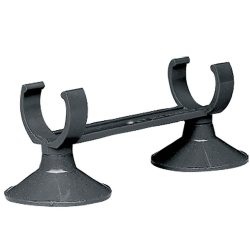 Hobby Zweifachsauger schwarz, Ø2.5cm/11.5cm (1 Stk)
