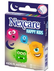 3M NEXCARE Kinderpflast Happy Kids Monsters 20 Stk