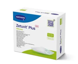 ZETUVIT Plus Silicone 8x8cm (10 Stk)