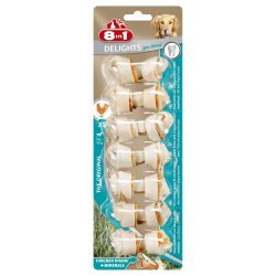 8in1 Delights Dental Kauknochen Zahnpflege XS 7 Stück