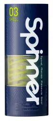 Tenga Spinner Manual masturbator with suction effect[Green], Shell - Amorana