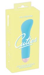 Cuties blau Minivibrator mit weicher Oberfläche (1 Stk)