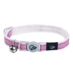Freezack Katzenhalsband Glitter Weave lila, Halsumfang 20-30cm (1 Stk)