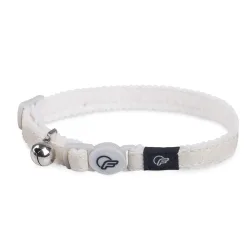 Freezack Katzenhalsband Glitter Flake weiss, Halsumfang 20-30cm (1 Stk)