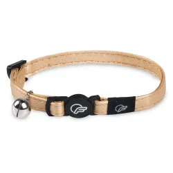 Freezack Katzenhalsband Leather gold, Halsumfang 20-31cm (1 Stk)