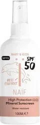 Naïf Mineral Sun Spray SPF50 Baby & Kids (100ml)