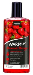 Warming Strawberry Flavoured Massage Lubricant 150ml, Erdbeere - Amorana