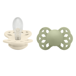2er-Pack Infinity Schnuller Silikon, symetrisch, 0-6M