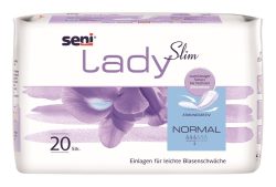 Seni Lady Slim Normal Einlagen, 10.5x28cm (20 Stk)