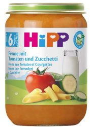 Hipp Bio Penne mit Tomaten und Zucchetti (190g)