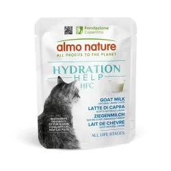 Almo Nature HFC Hydration mit Ziegenmilch, Nassfutter für Katzen (50g)