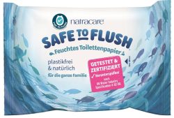 Natracare Safe Flush feuchtes Toilettenpapier (30 Stk)