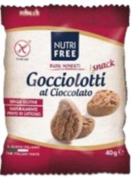NUTRIFREE Nutrifree Gocciolotti Snack Schokolade glutenfrei (40g)