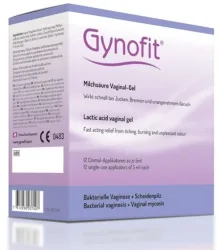 GYNOFIT Milchs&auml;ure-Gel Vaginalgel 12 x 5 ml