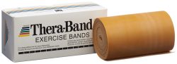 Theraband Übungsband gold, extra stark, 5.50mx12.7cm (1 Stk)