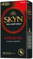 Manix - Skyn Intense Feel Latexfreie Kondome - Nude - Polyisopren - 10 Stück