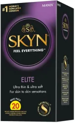 Manix Skyn Elite Präservative, ultra dünn & ultra soft (20 Stk)
