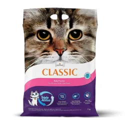Intersand Classic Katzenstreu mit Babypuderduft (7kg)
