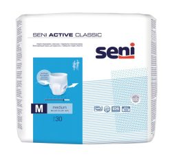 Seni Active Classic Einweghosen, Grösse M, Hüftumfang 80-110cm (30 Stk)