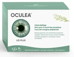 Oculea Lid Plus 28 Lidrandpflegetücher + Wärmepad | Augentropfen