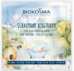 BIOKOSMA Schaumbad Bergtraum mit Honig und Enzian (25ml)