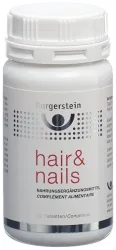 BURGERSTEIN Hair & Nails Tabl 90 Stk