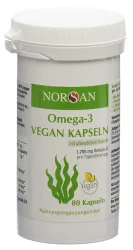 Norsan Omega-3 Vegan Kapseln (80 Stk)