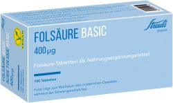 Folsäure Streuli 400mcg Tabletten (100 Stk)