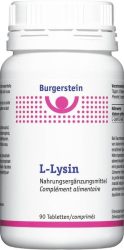 BURGERSTEIN L-Lysin Tabletten (90 Stk)